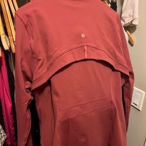 Mulled Wine coloured jacket with gold details. Beautiful jacket. NWOT